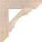Ekena Millwork Olympic Slat Smooth Bracket, Douglas Fir, 5 1/2"W x 28"D x 28"H BKT06X28X28OLY06SDF - alternate 4